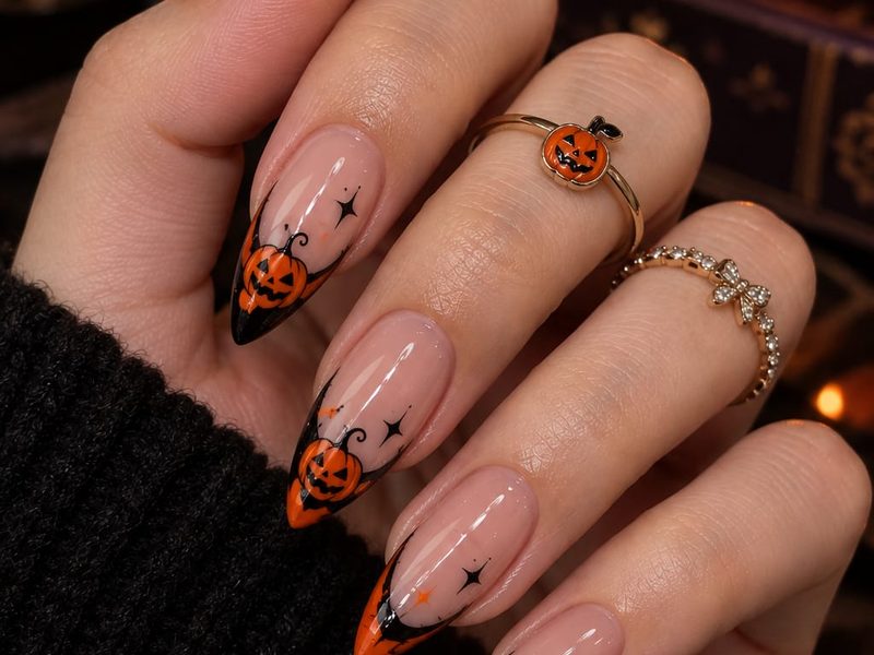 Spooky Pumpkin French Tip Nails: Ultimate Halloween Nail Art Guide