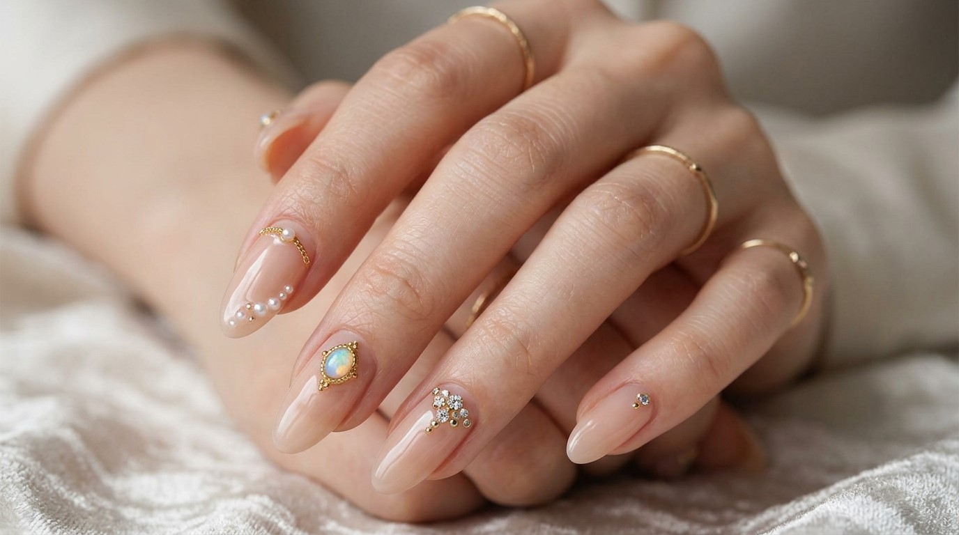Fine Jewelry & Gem-Accented Nails: 2026 Luxury Nail Art Trend