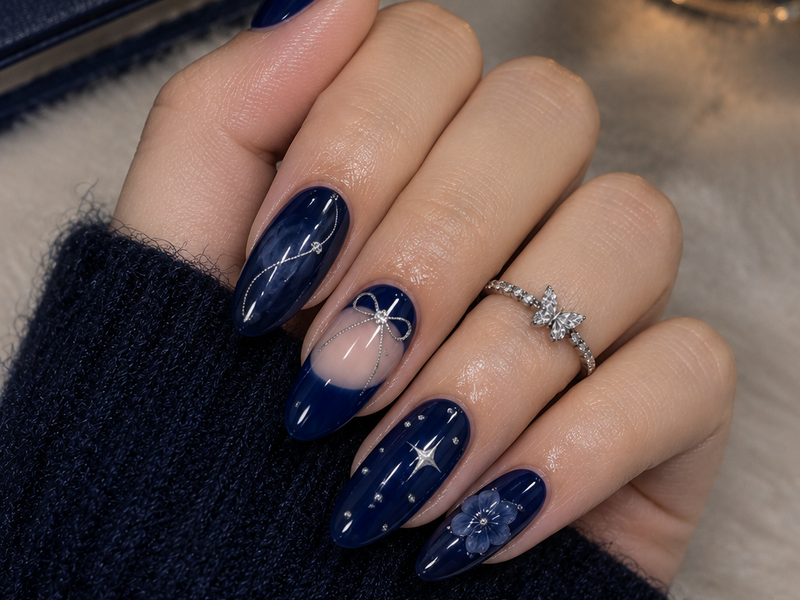 Midnight Blue & Silver Nail Art Guide: Ideas, DIY Tutorial & Maintenance
