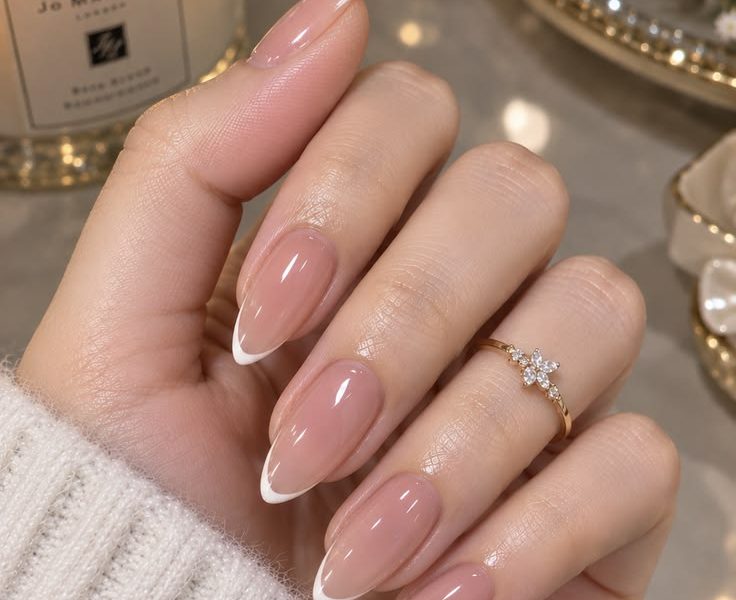 Modern Almond French Tip Nails: Designs, Tutorial & Pro Care