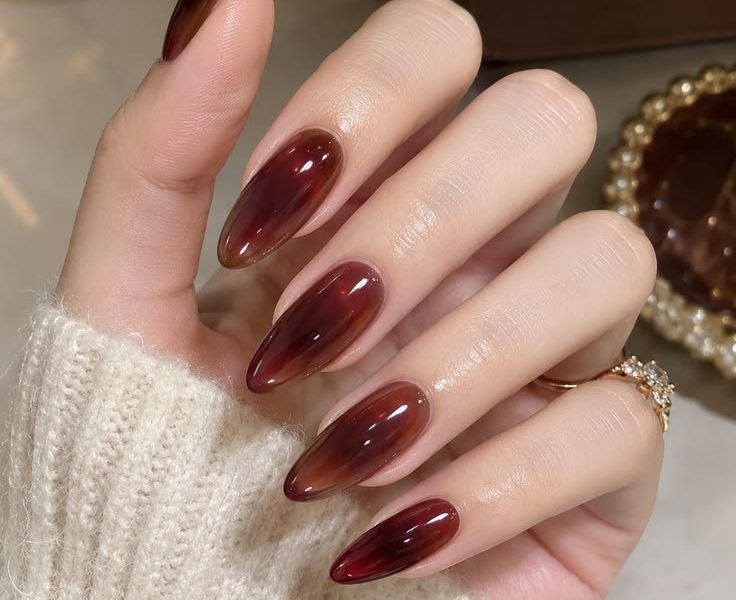 Deep Cherry Amber Jelly Nails: Ultimate Guide & Tutorial