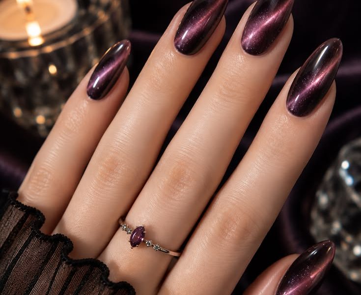 The Ultimate Guide to Dark Plum Cat-Eye Nails: Design, Tutorial & Style Tips