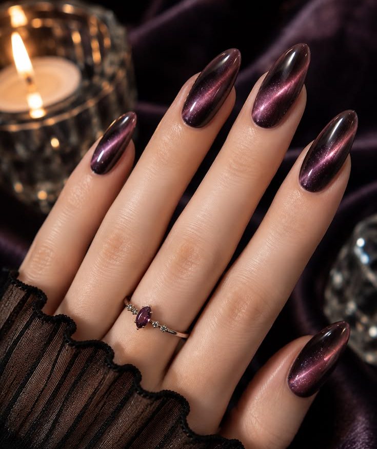 The Ultimate Guide to Dark Plum Cat-Eye Nails: Design, Tutorial & Style Tips