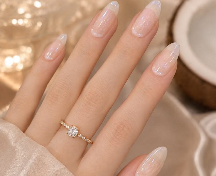 Pearl Glazed Almond Nails: The Ultimate Chic Manicure & Jewelry Guide