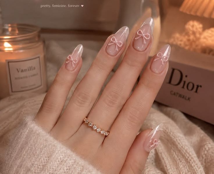 Coquette Bow Nails Guide: How to Get the Soft Girl Nail Trend