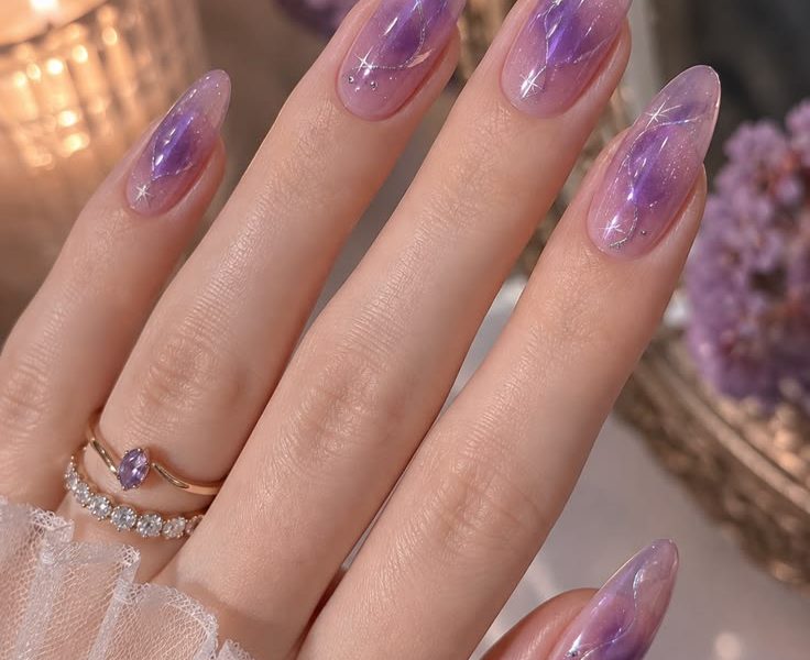 Lavender Quartz Nails: Ethereal Celestial Manicure Guide (2026)