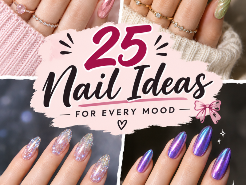 nail art, nail ideas, manicure ideas, trendy nails, chrome nails,