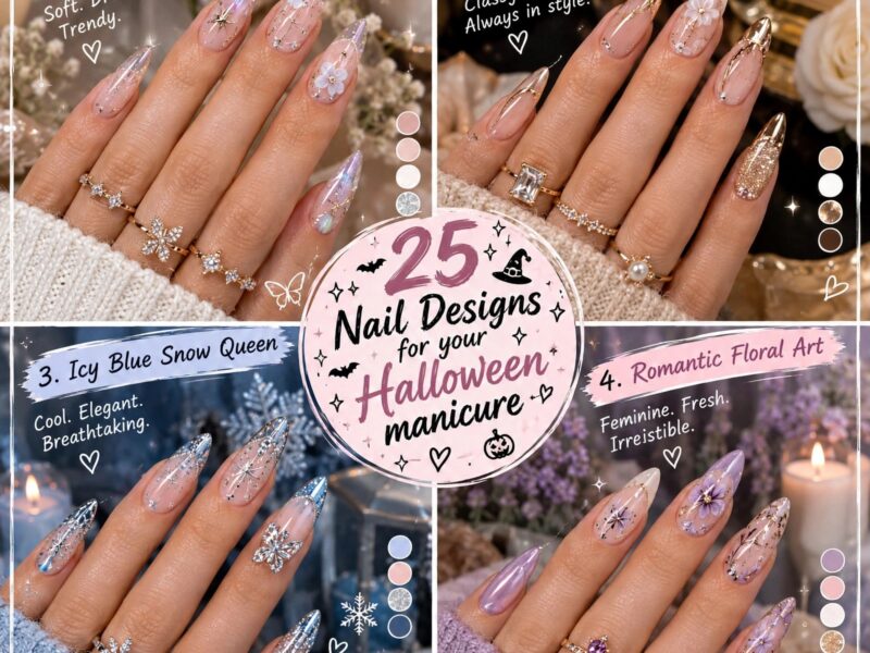 25 Best Halloween Manicure Ideas & Nail Designs for 2026