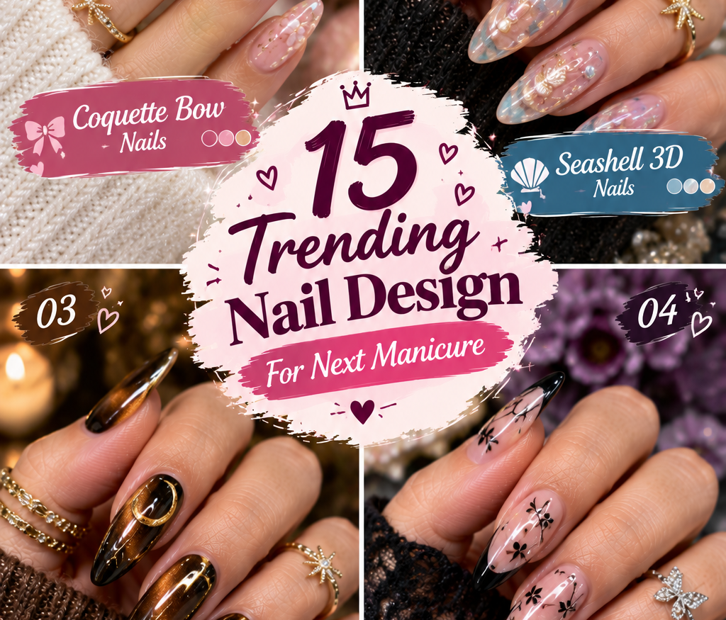 15 Trending Nail Designs for Your Next Manicure (2026 Aesthetic Guide)