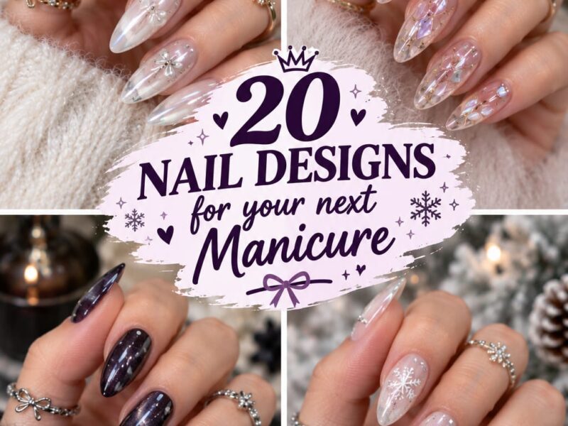 20 Stunning Nail Designs for Your Next Manicure | Top Trends & Ideas