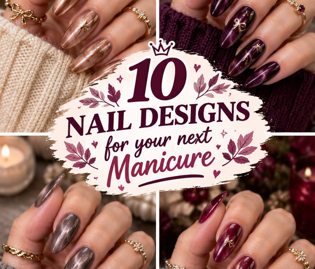 10 Trending Nail Designs for Your Next Manicure | Fall & Winter Ideas