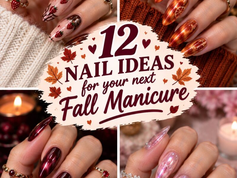 12 Trendy Fall Manicure Ideas for 2026: Chocolate Strawberry to Blood Orange Chrome