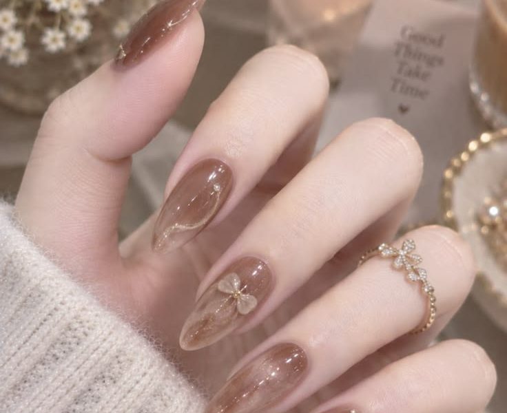 Brown Cat Eye Nails with 3D Bows: Ultimate Aesthetic Guide & Tutorial