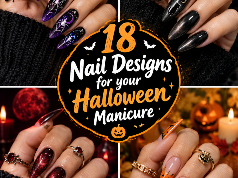 8 Spooktacular Halloween Nail Designs & Manicure Ideas