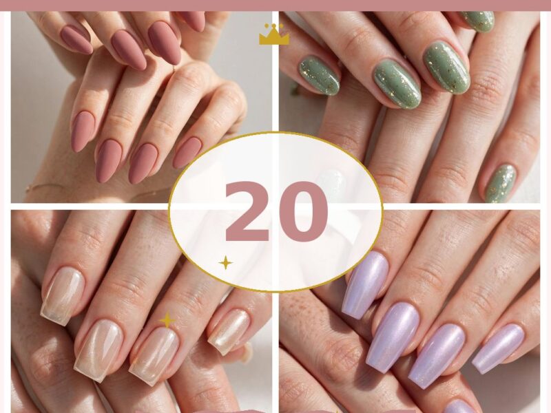 20 Lovely Bridesmaid Nail Designs for Wedding Parties — nail designs collage
